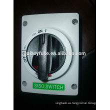 Solar DC aislador switch(TUV/SAA)